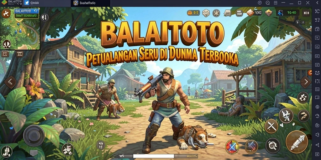 Tampilan grafis menakjubkan dari gameplay BALAITOTO.