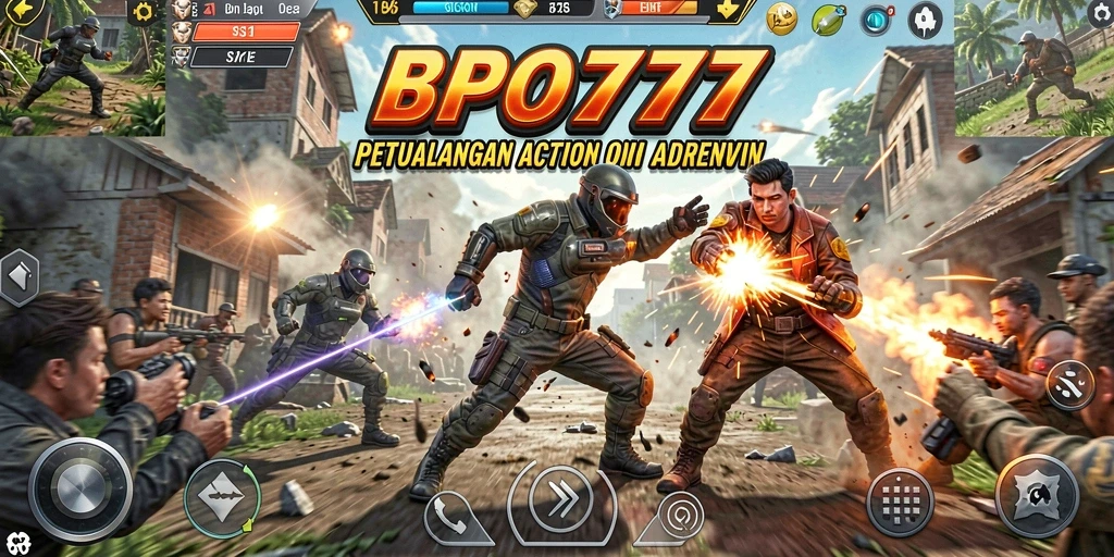 Gameplay seru di BPO777 dengan aksi yang menegangkan.