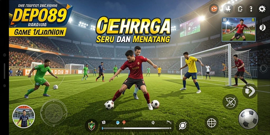 Tampilan gameplay seru dan kompetitif di DEPO89.