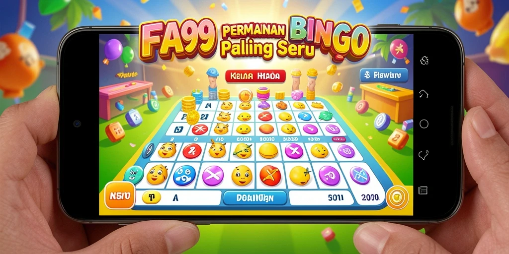 Tampilan gameplay Bingo yang seru dan interaktif di FA99.