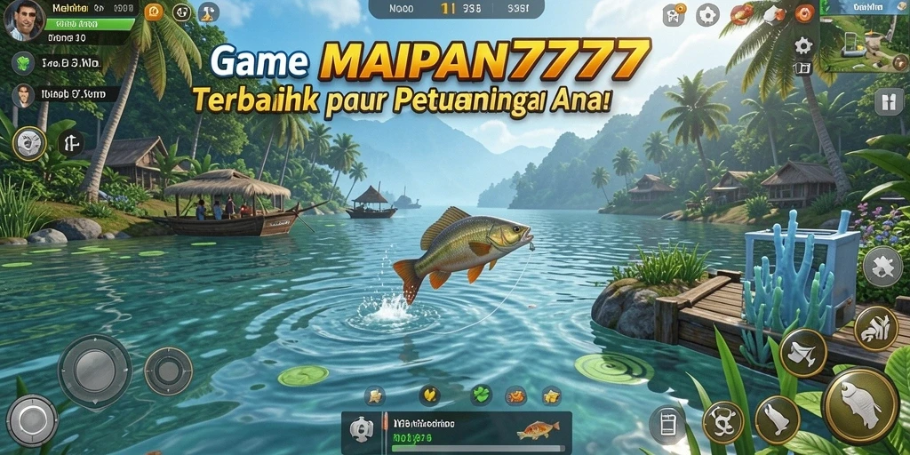Gameplay seru dengan aksi memancing yang nyata di MAPAN777.
