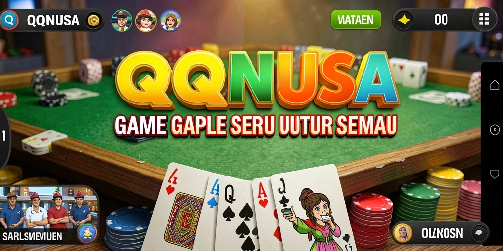 Tampilan gameplay seru dalam QQNUSA yang penuh aksi.