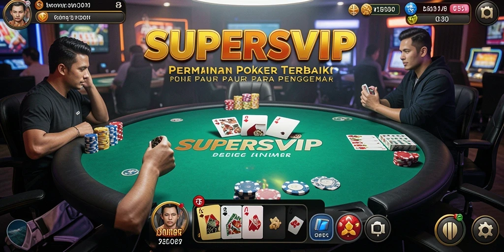 Tampilan gameplay SUPERSVIP yang menarik dan interaktif.