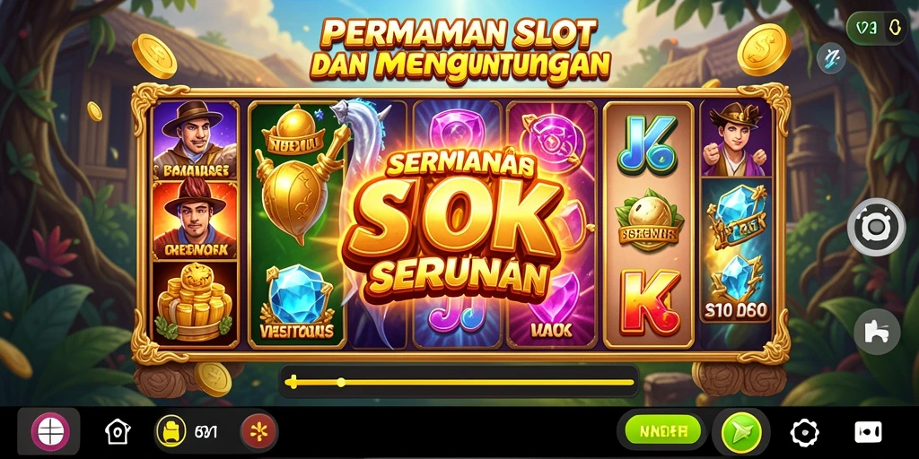 Tampilan menarik gameplay Slot V21 yang seru dan penuh warna.