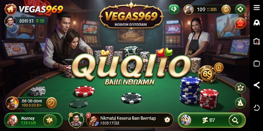 Tampilan gameplay menarik QiuQiu di VEGAS969.